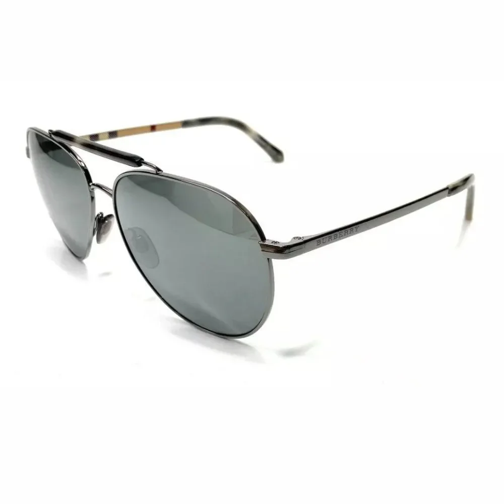 Burberry Men's Gunmetal Sunglasses!